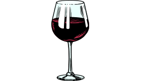 vin rouge à Lusignan